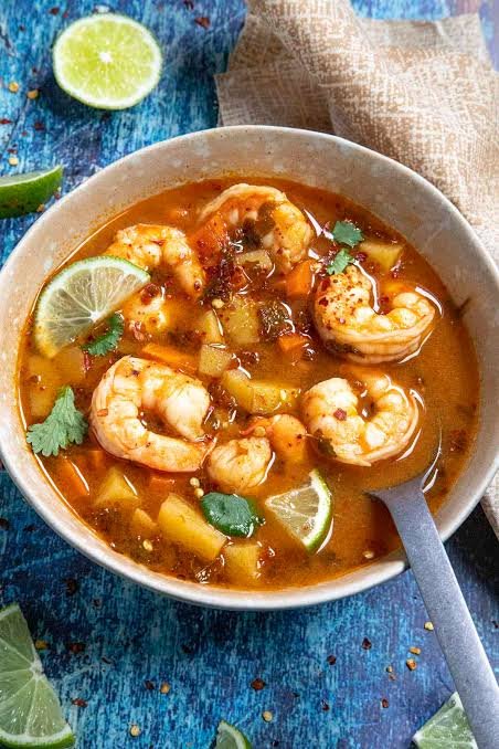 PRAWN TEX MEX SOUP